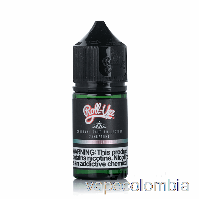 Vape Desechable Algodon Azul - Sal Carnaval - Jugo Roll-upz - 30ml 50mg